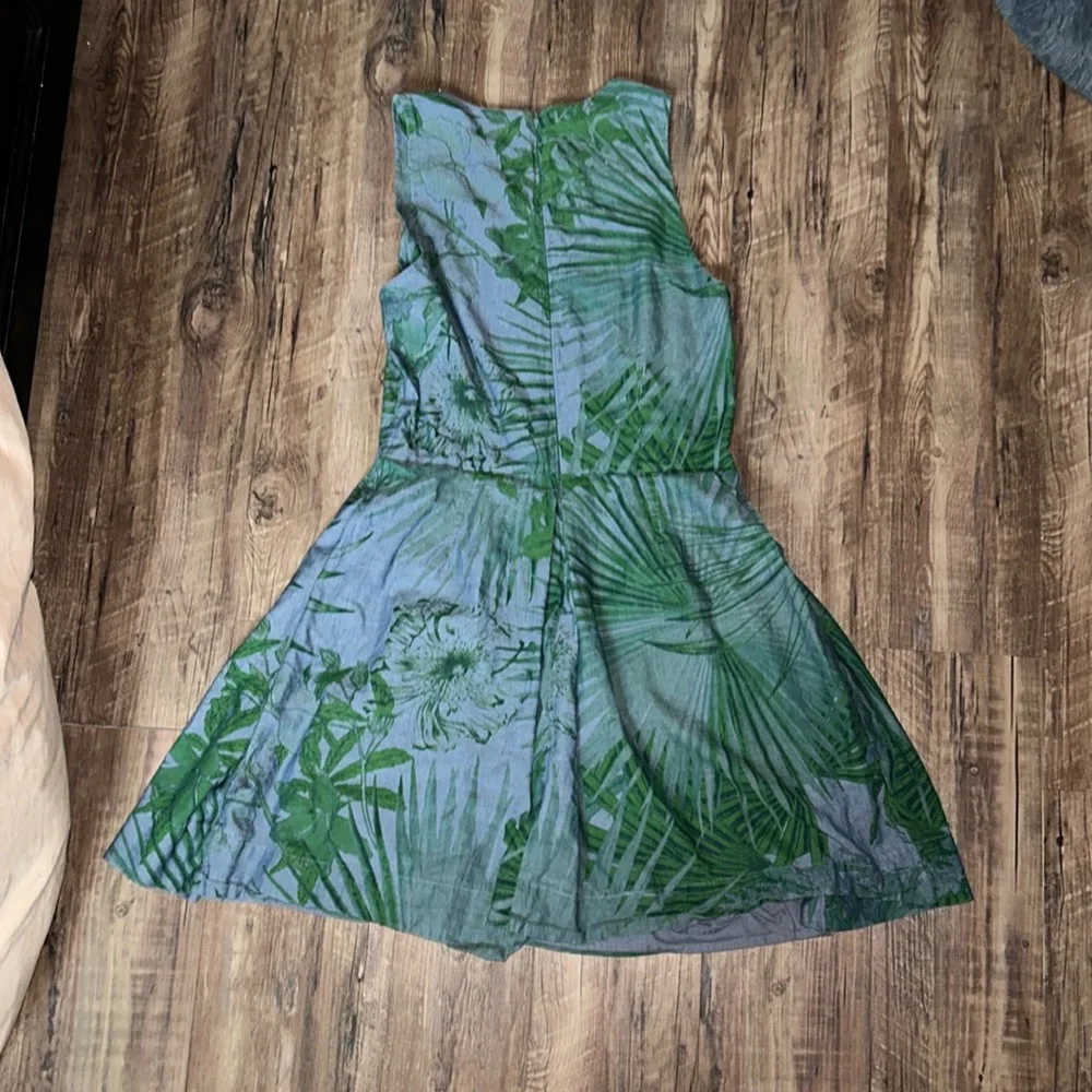 GAP Green and Blue Halter Sundress - Picture 2 of 5